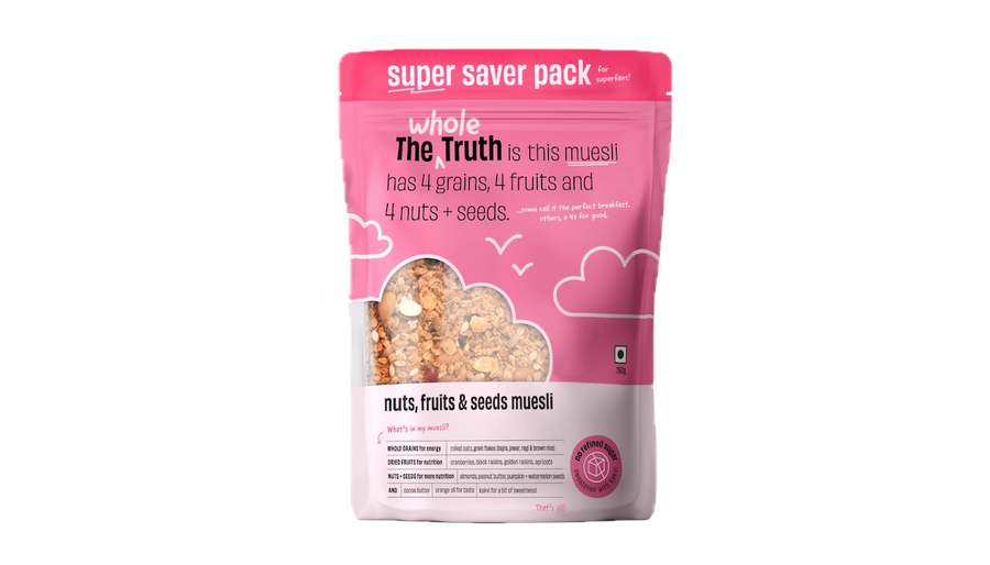 The Whole Truth Nuts, Fruits & Seeds Muesli The Whole Truth
