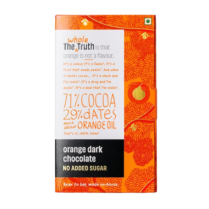 The Whole Truth Orange Dark Chocolate The Whole Truth
