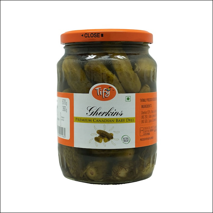 Tify Gherkins Premium Canadian Baby Dill Tify