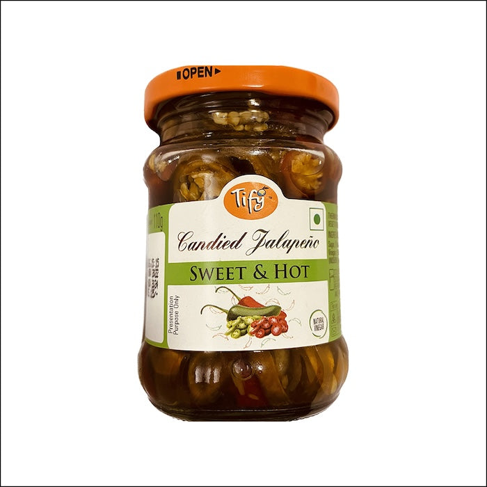 Tify Candied Jalapeno Sweet & Hot Tify