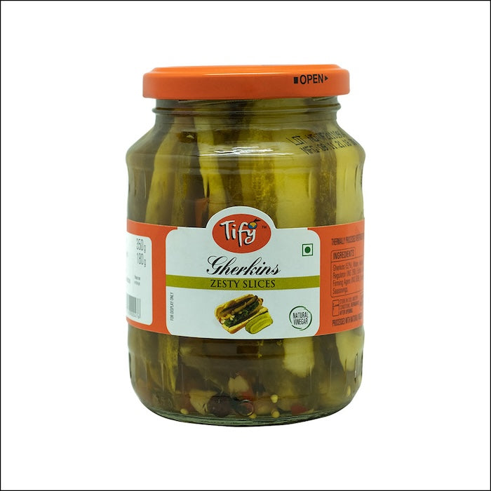 Tify Gherkins Zesty Slices Tify
