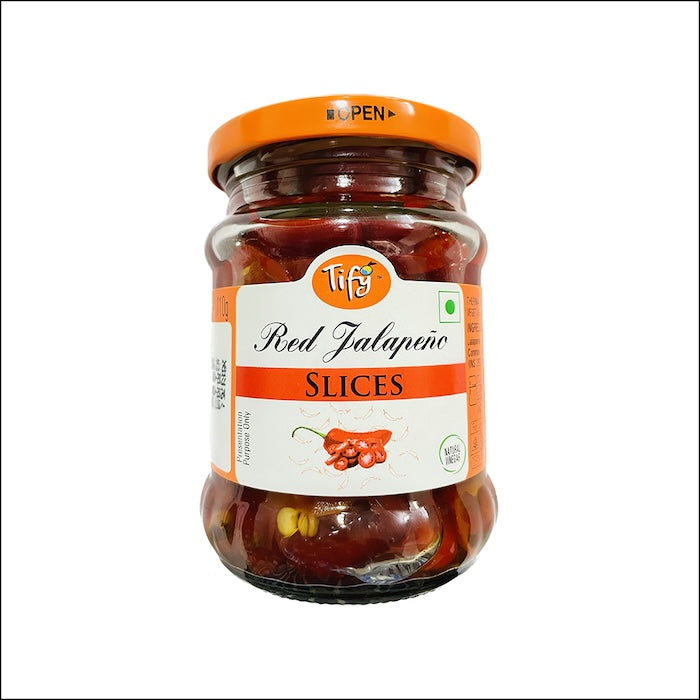 Tify Red Jalapeno Slices Tify