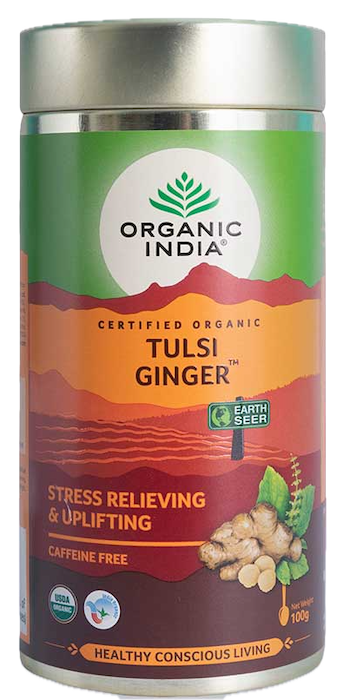Organic India Organic Tulsi Ginger Tea Organic India
