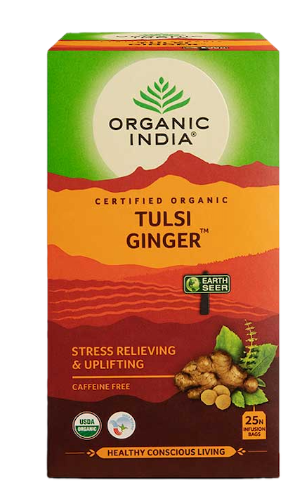 Organic India Organic Tulsi Ginger Tea Organic India