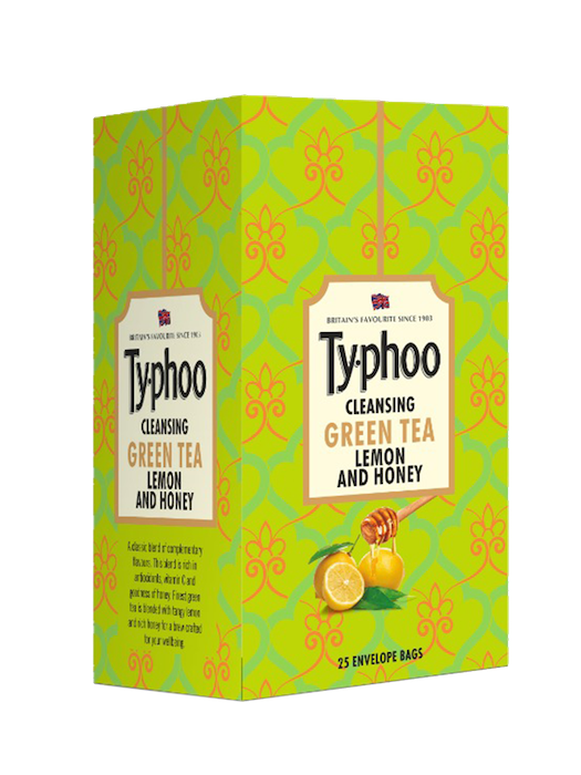 Typhoo Organic Green Tea Lemon & Honey Typhoo