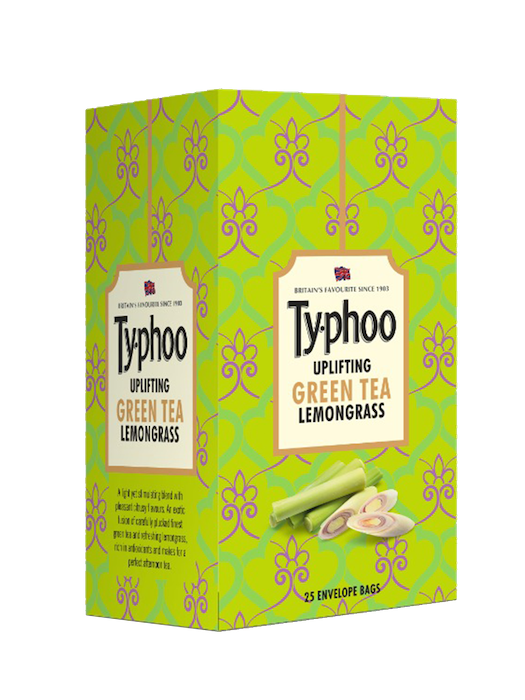 Typhoo Organic Green Tea Lemongrass Typhoo