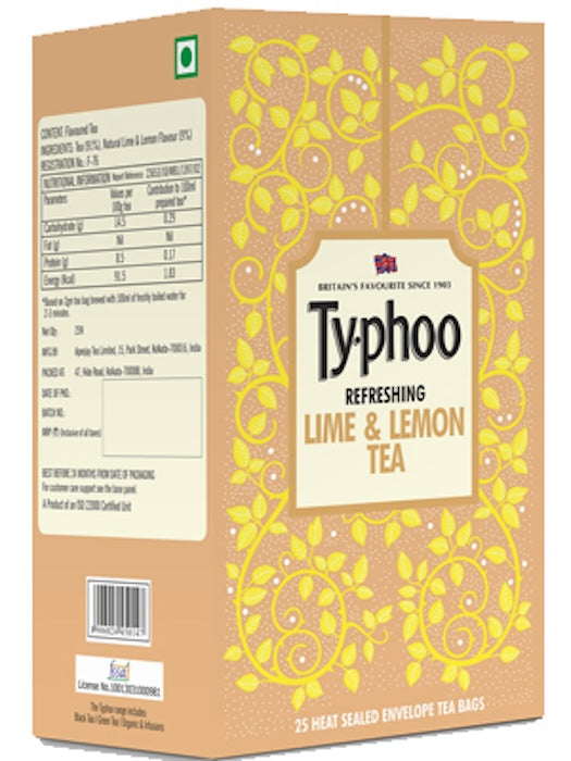 Typhoo Refreshing Lime & Lemon Tea Typhoo
