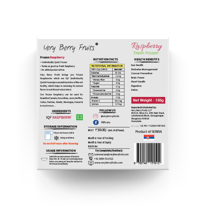 Very Berry Fruits Frozen Raspberry Very Berry Fruits