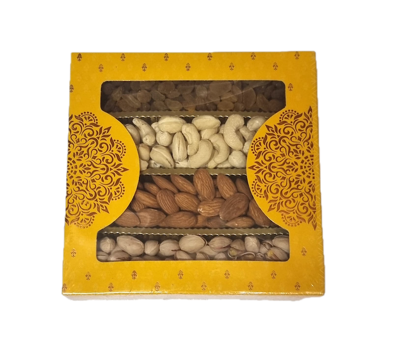 Dryfruit Box 4 Line Small Regal Plus