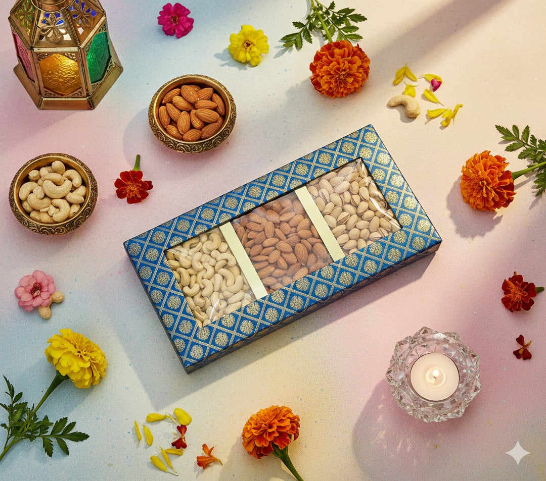 Gift Box Dryfruits 3P Window Big