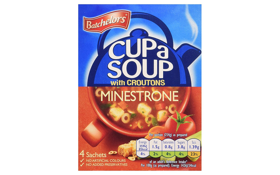 Batchelors Cup a Soup Minestrone Batchelors