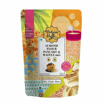 The Belgian Waffle Co Almond Flour Pancake & Waffle Premix Belgian Waffle