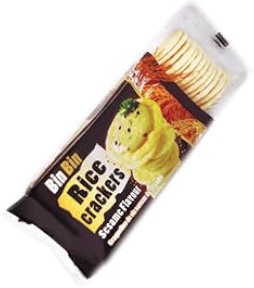 Bin Bin Rice Crackers Sesame Flavour Bin Bin