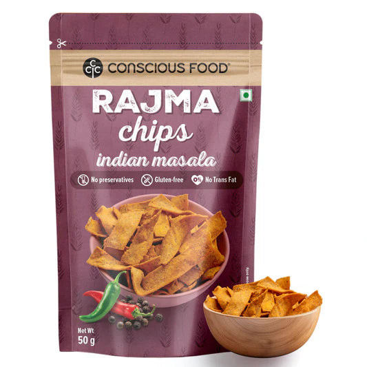 Conscious Food Rajma Chips Indian Masala Conscious Food
