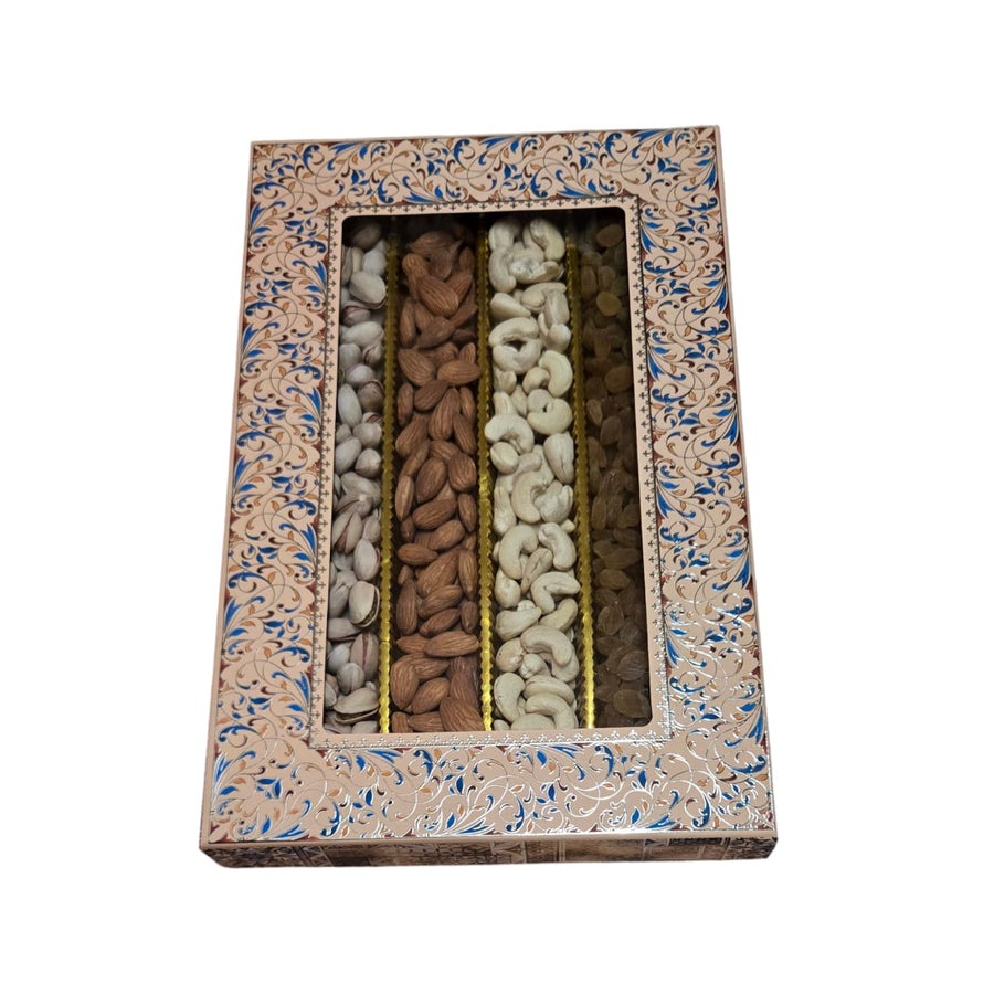 Gift Box Dryfruits 4 Line Deluxe Regal Plus