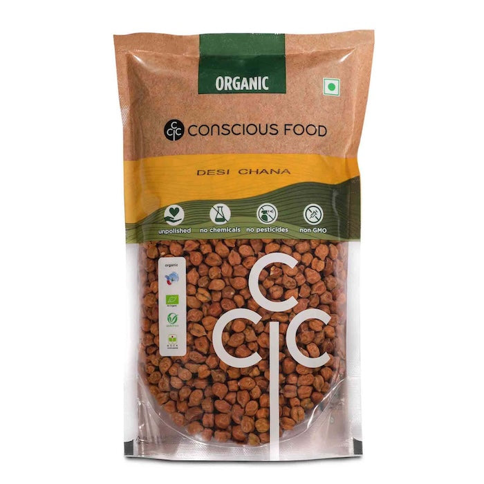 Conscious Food Organic Desi Chana Conscious Food
