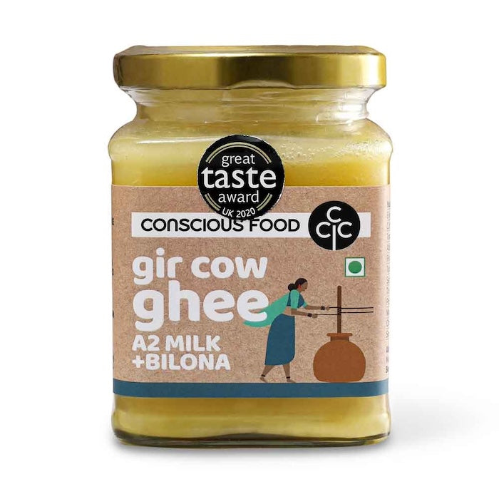 Conscious Food Organic Gir Cow A2 Ghee Conscious Food
