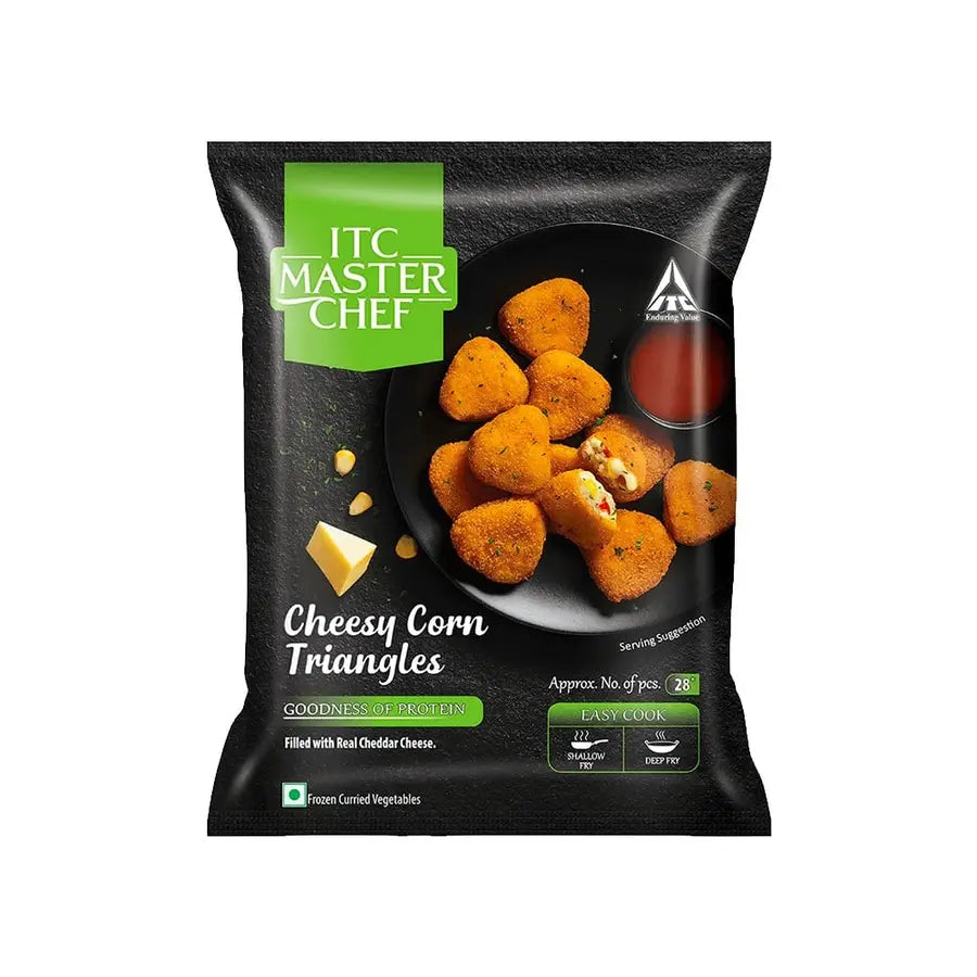ITC Master Chef Cheesy Corn Triangles ITC