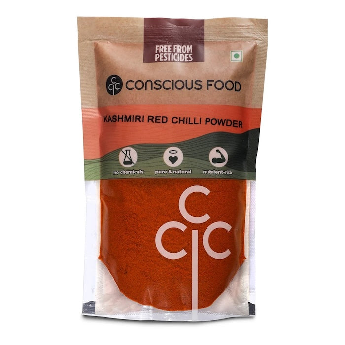 Conscious Food Organic Kashmiri Chilli Powder Conscious Food