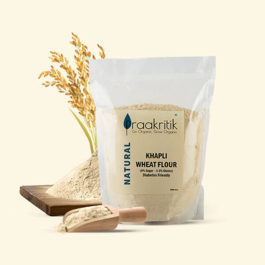 Khapli Wheat Atta - Natural PRAAKRITIK