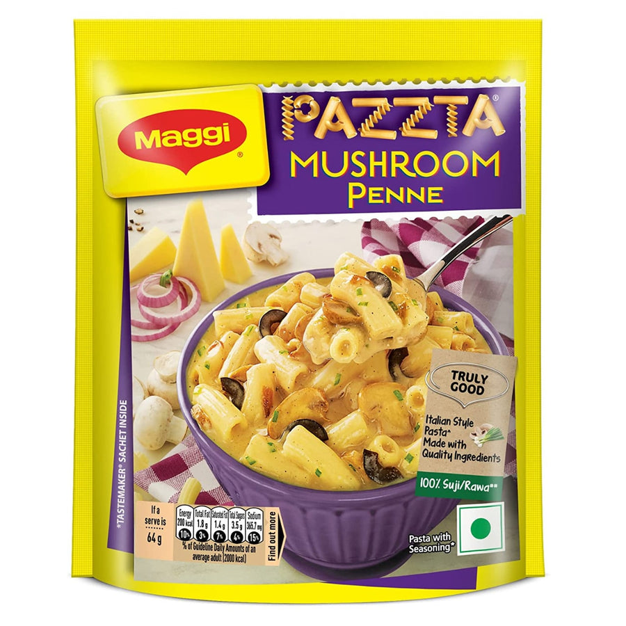 Maggi Mushroom Penne Pazzta Maggie