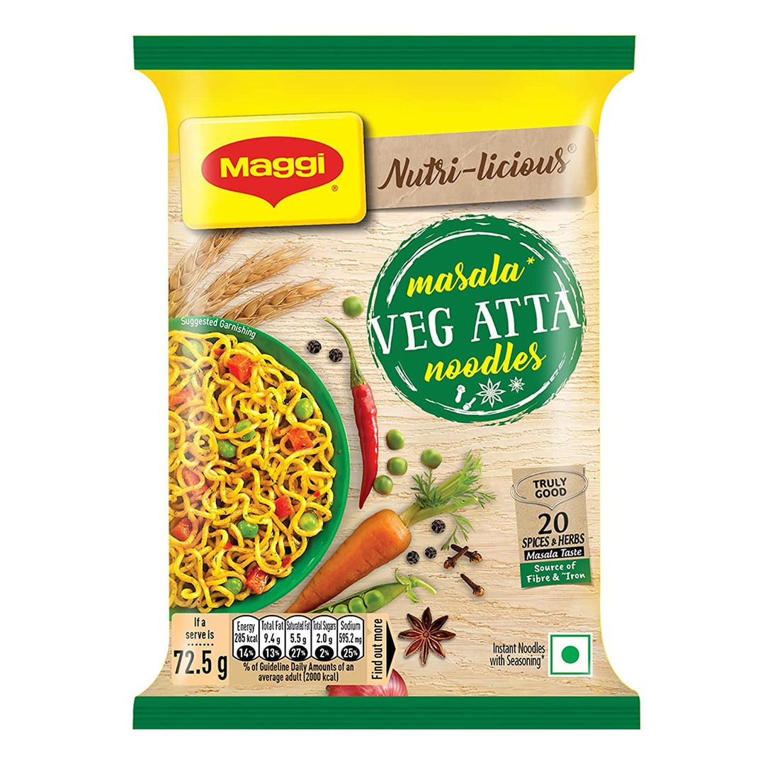 Maggi Veg Atta Noodles Maggie
