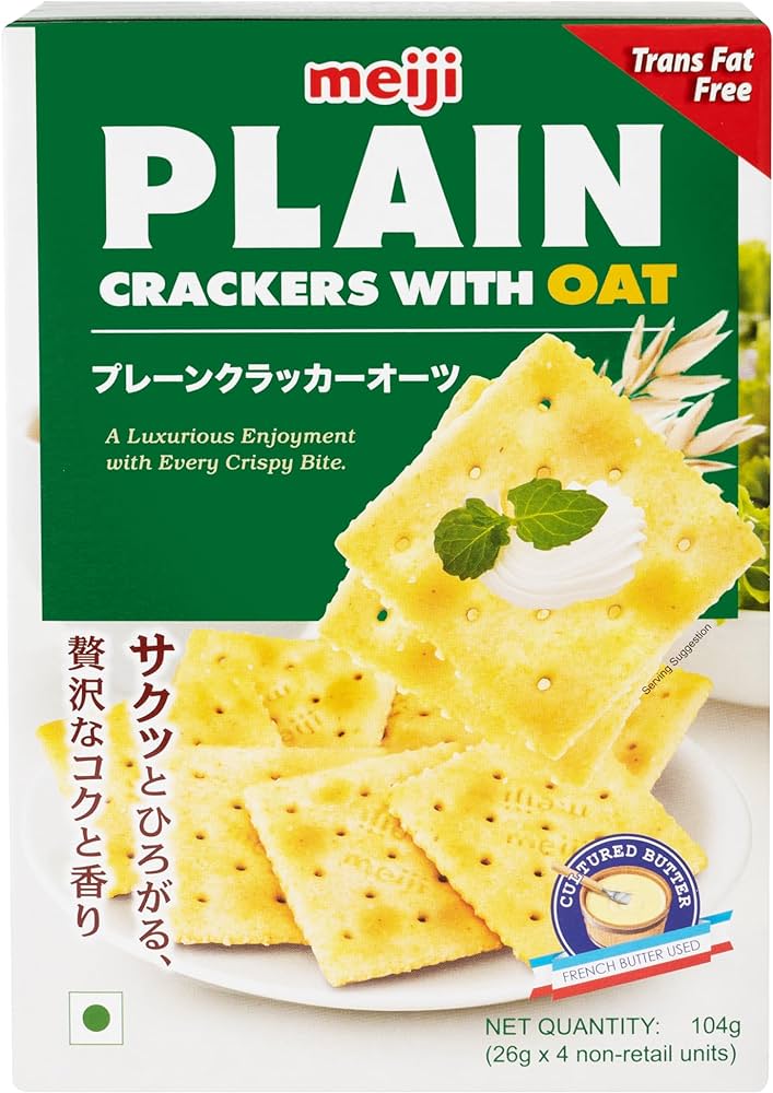 Meiji Crackers With Oat Meiji