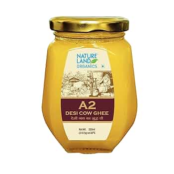 Nature Land Organic A2 Cow Ghee