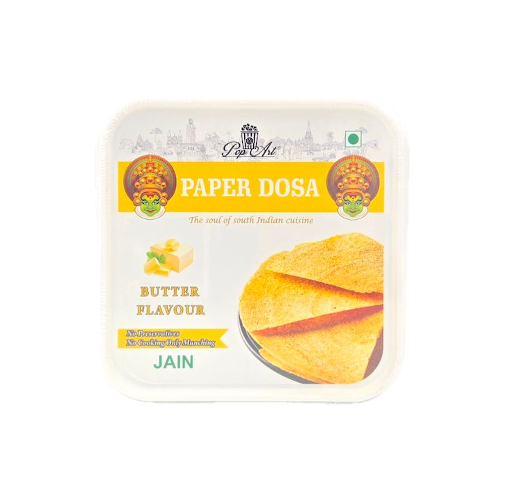 Paper Dosa Butter Flavour Pop Art
