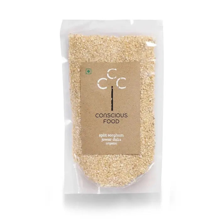 Conscious Food Organic Jowar Dalia (Sorghum) Conscious Food