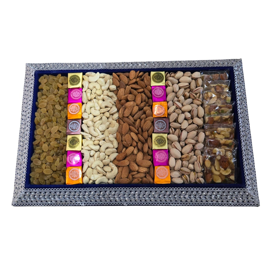 Gift Tray Combo Velvet Blue Regal Plus