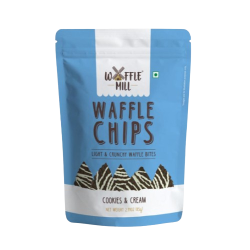 Waffle Chips Cookies & Cream Waffle Mill