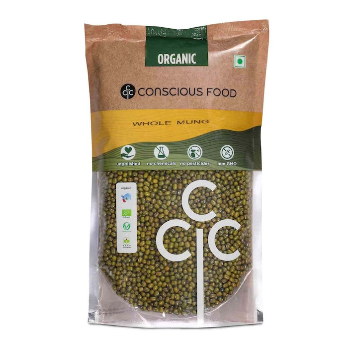 Conscious Food Organic Moong Whole Conscious Food
