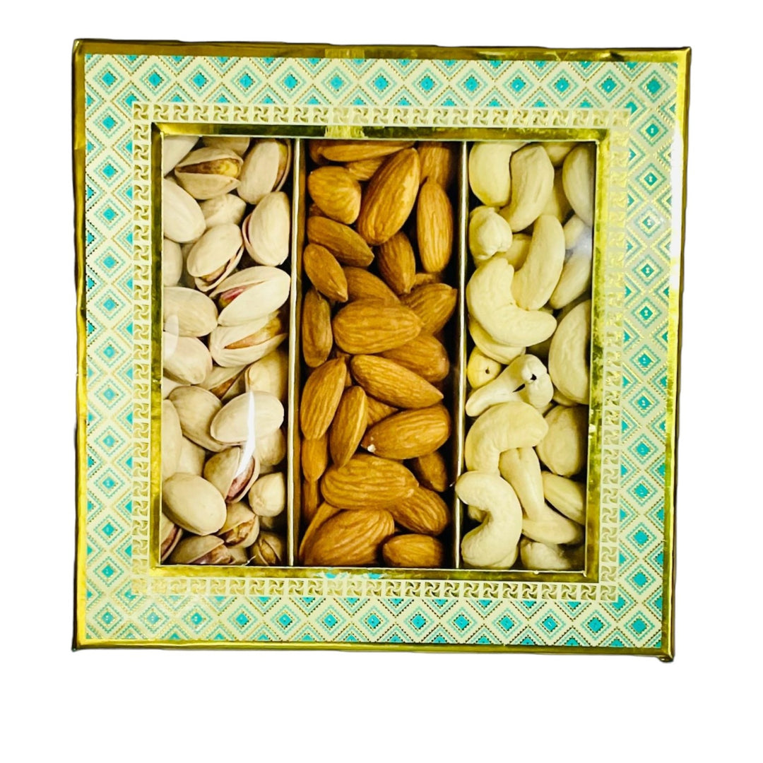 Gift Box Dryfruit Tuscan 3 Part Regal Plus