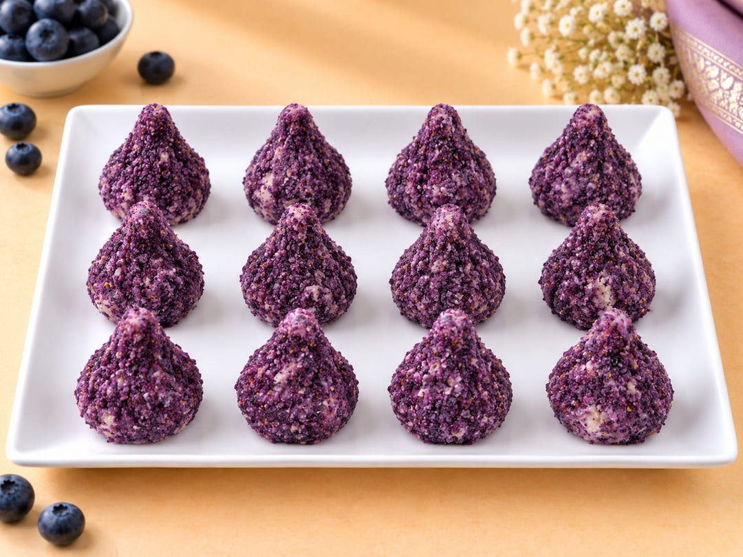 BLUEBERRY FILLING MODAK