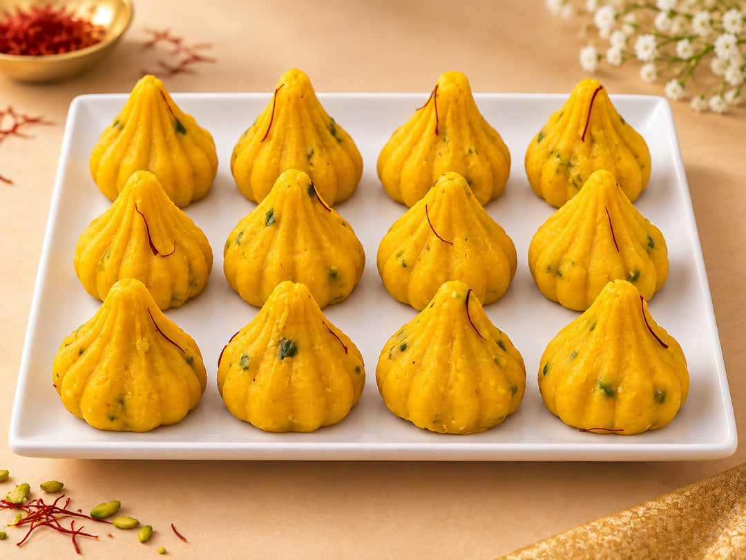 KESAR KAJU MODAK