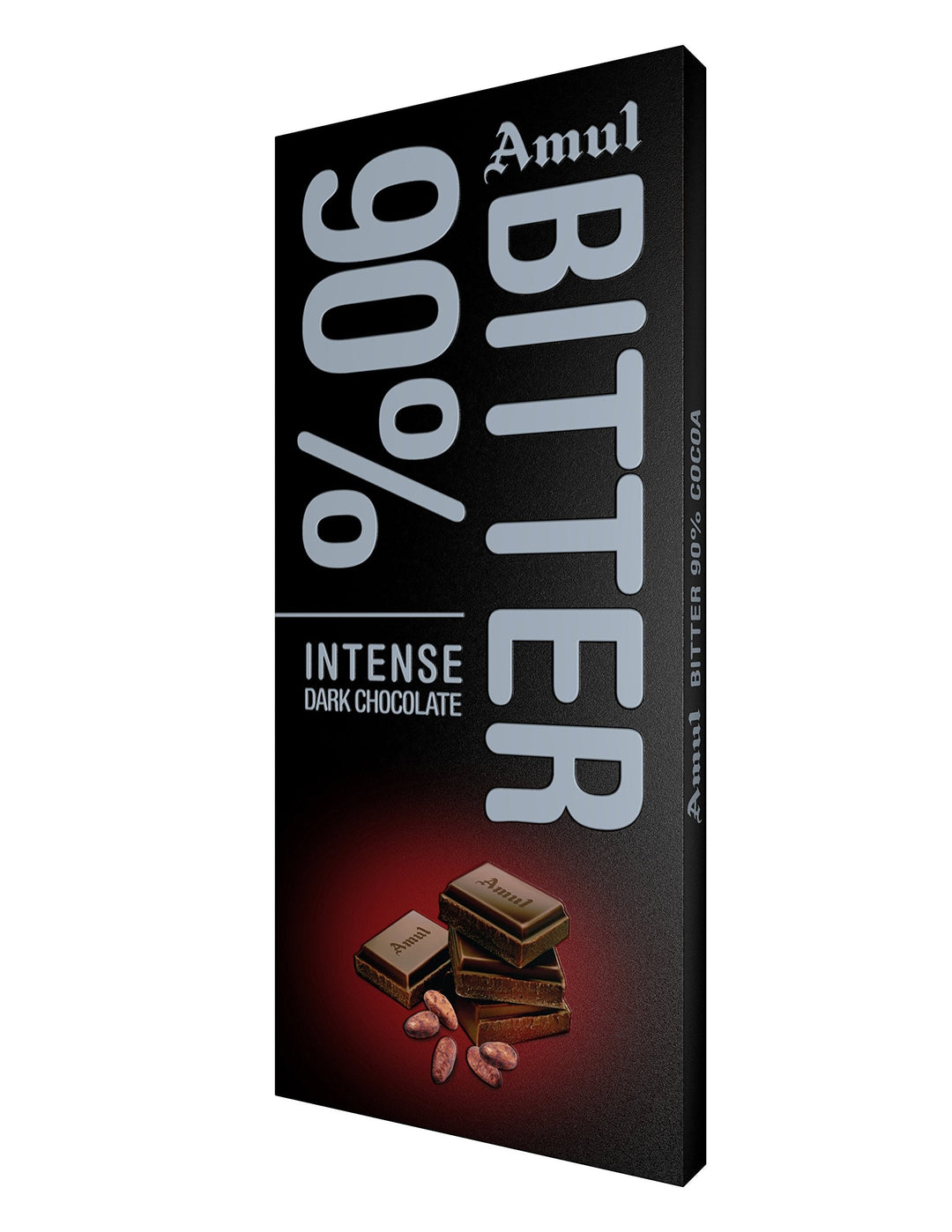 Amul Bitter Chocolate 90% 150G