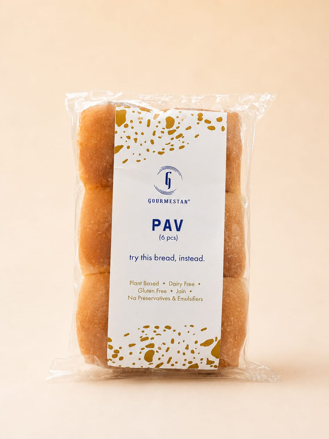 GOURMESTAN GLUTEN FREE PAV 6PCS