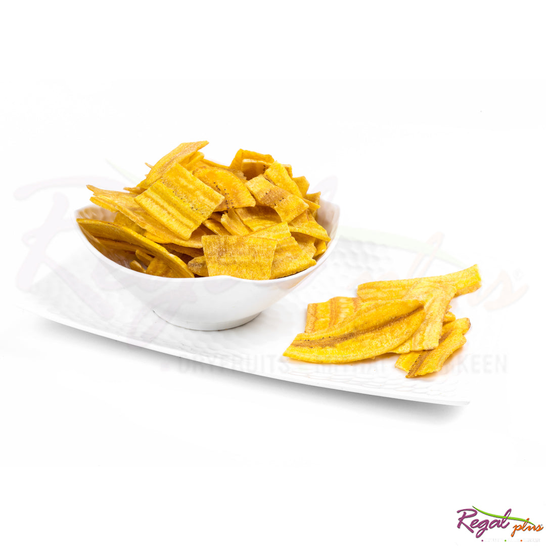 ROASTED BANANA CHIPS SALTED 200G
