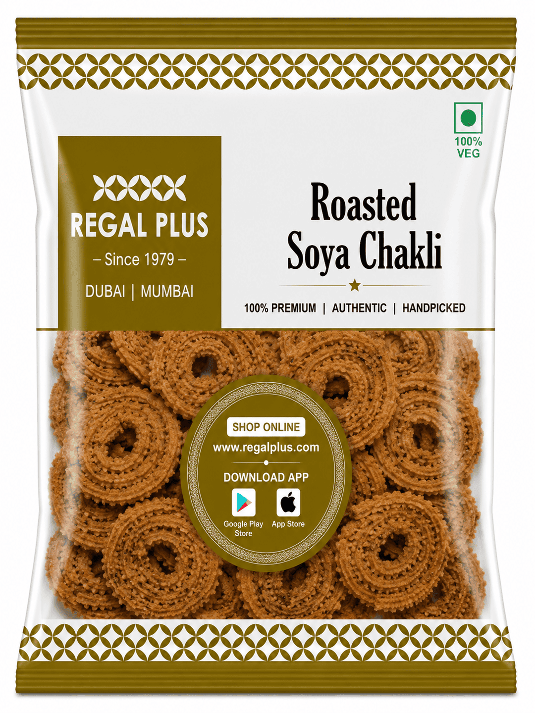 ROASTED SOYA CHAKLI 18PC