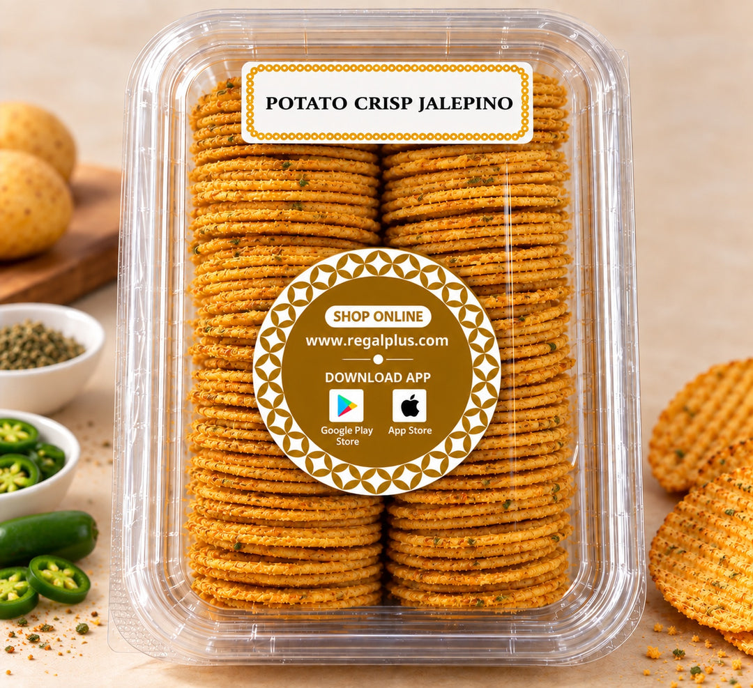 POTATO CRISPS JALEPENO 200G