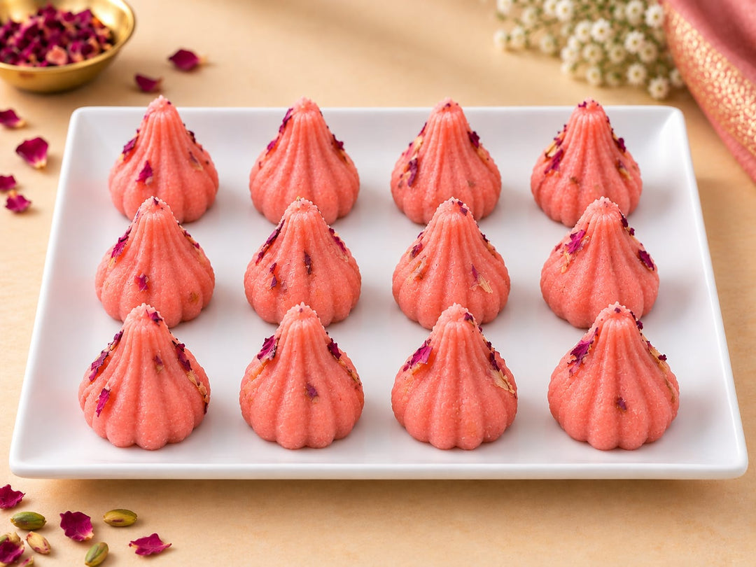 ROSE MALAI MODAK