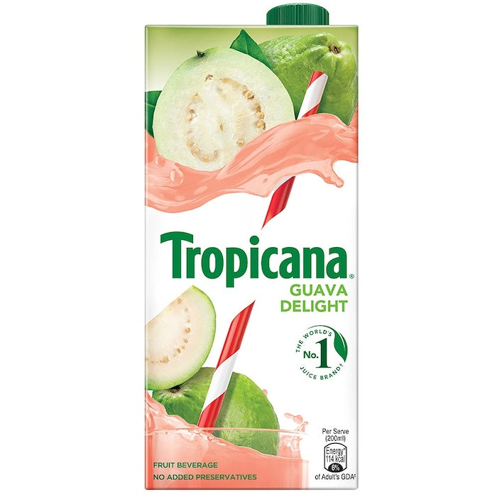TROPICANA JUICE GUAVA DELIGHT 180ML