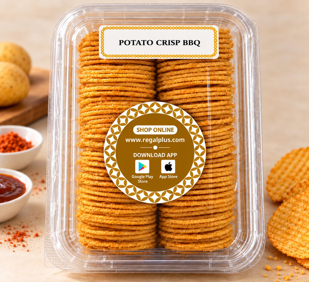 POTATO CRISPS BBQ 200G