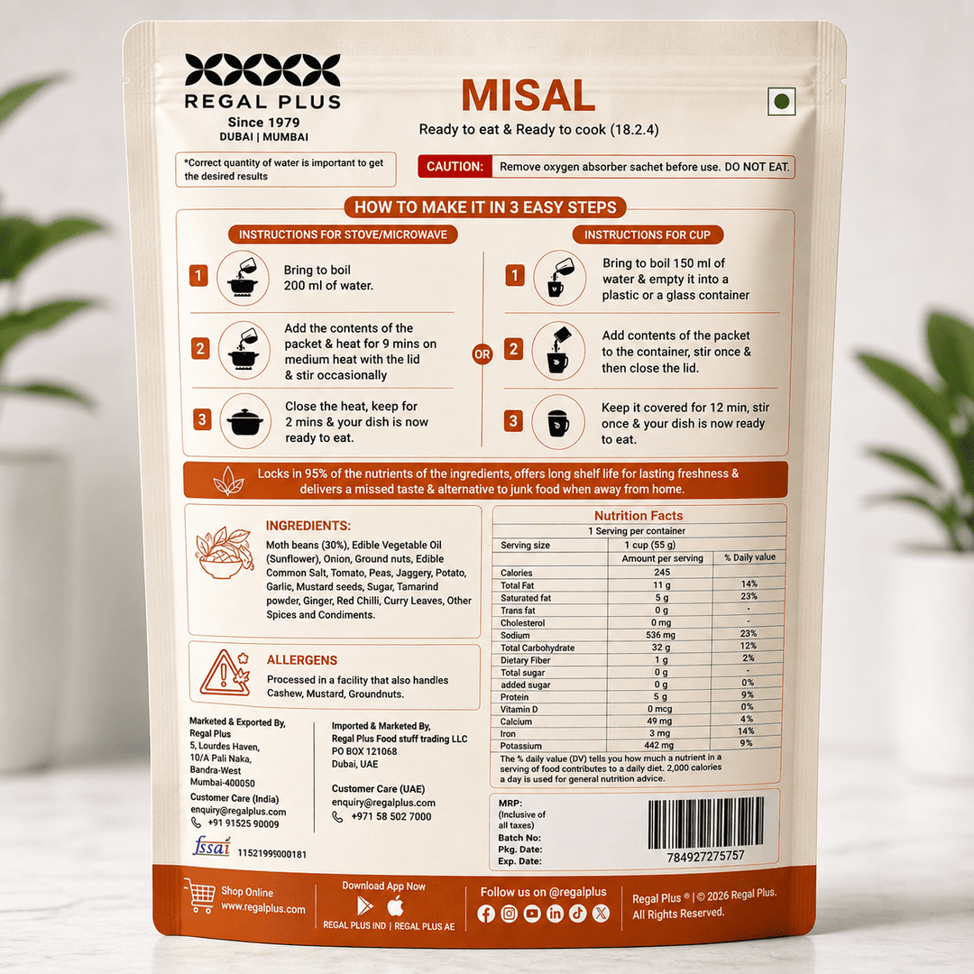 FREEZE DRIED MISAL 55G