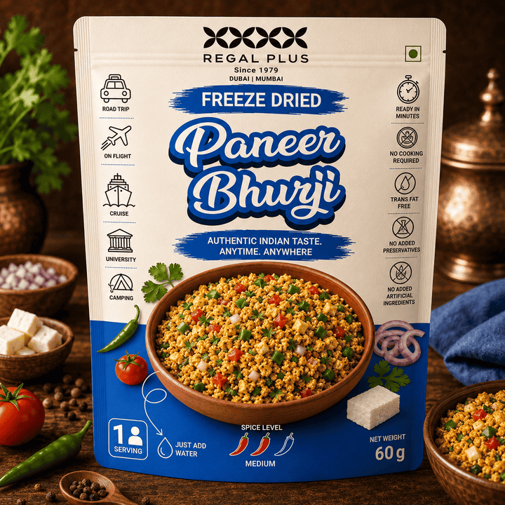 FREEZE DRIED PANEER BHURJI 60G