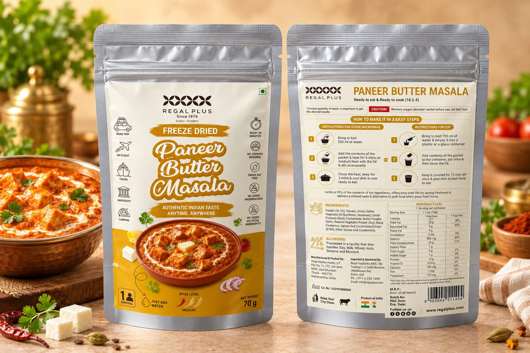 RP PALAK PANEER FREEZE DRIED 70G