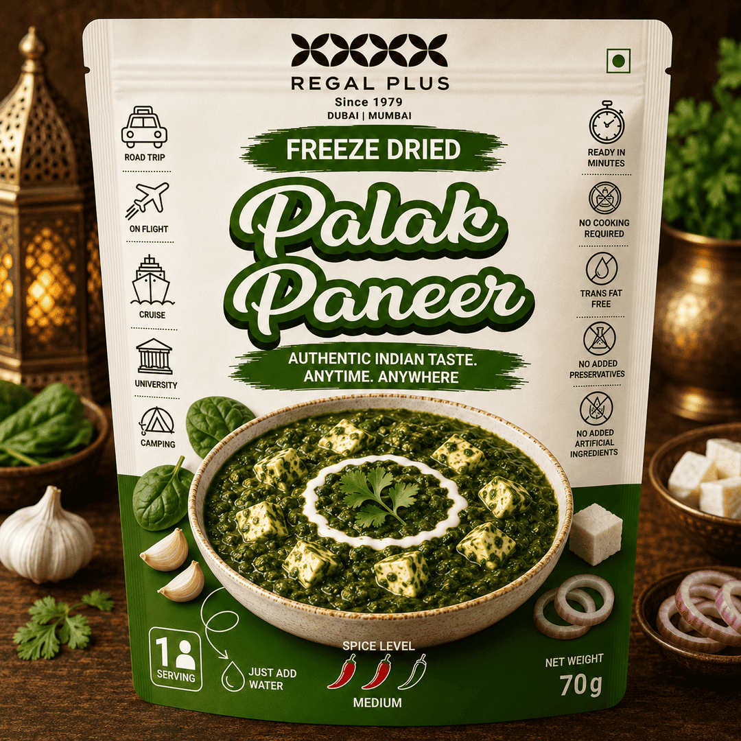 FREEZE DRIED PALAK PANEER 70G