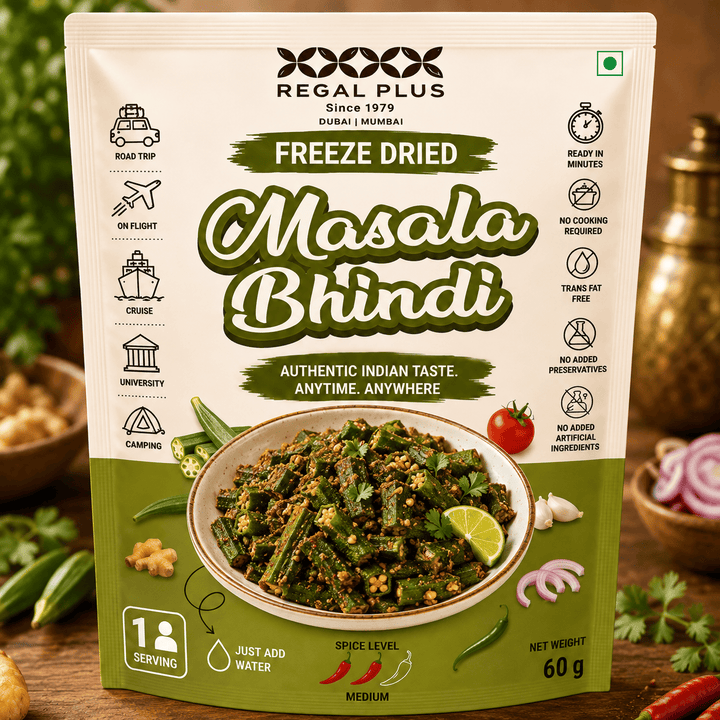 FREEZE DRIED MASALA BHINDI 60G
