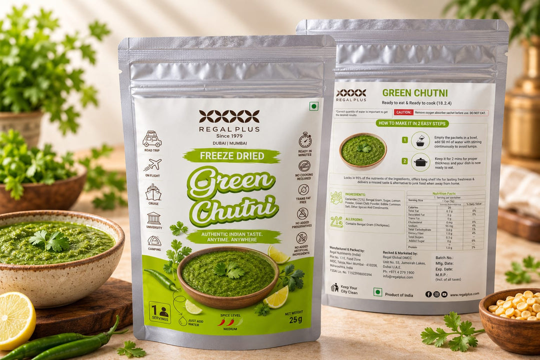 RP GREEN CHUTNI FREEZE DRIED 25G